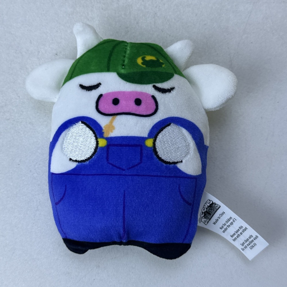 Cows VS Aliens 4" Plush By Cats VS Pickles #019 Mr. Farmer No Hang Tag
